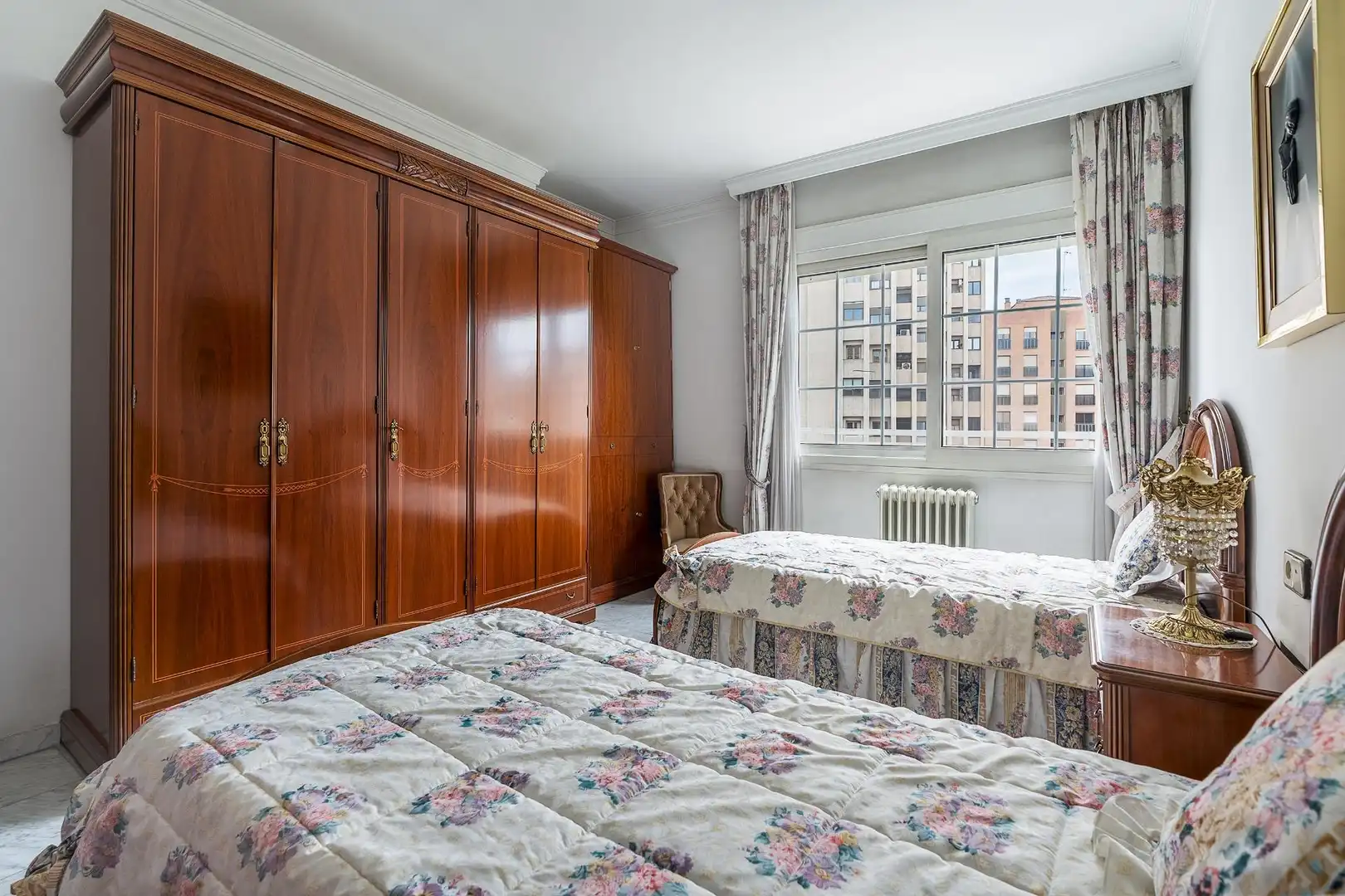 Bedroom of Flat for sale in Granada  with Air Conditioner and Heating