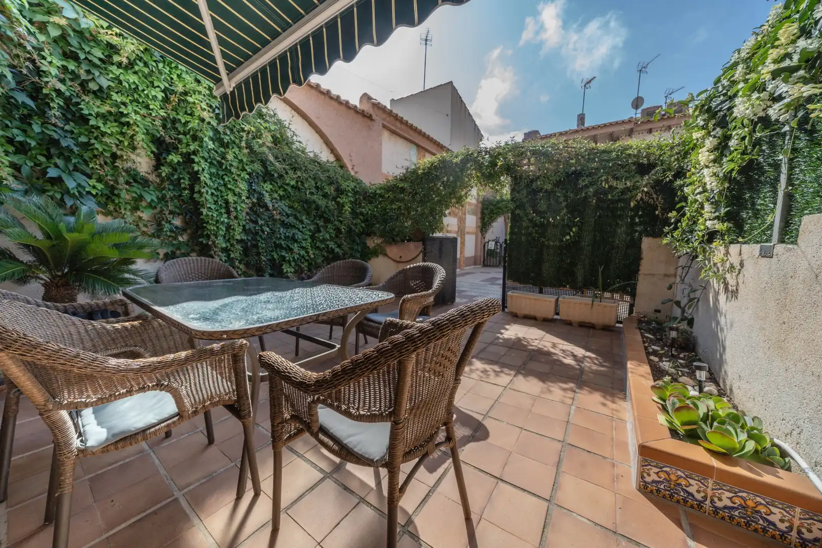 Terrace of Detached homes for rent in San Pedro del Pinatar  with Furnished, Oven and Washing machine