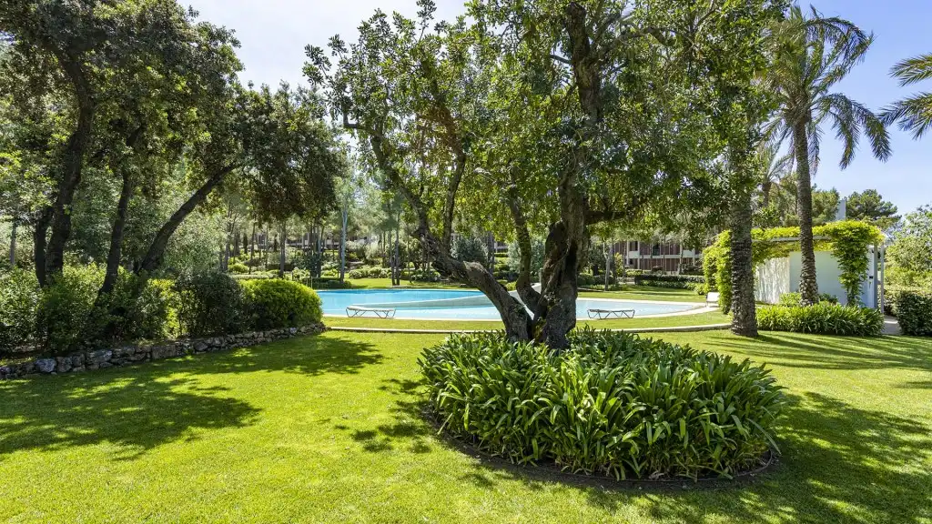 Jardí de Apartament en venda en Calvià amb Aire condicionat, Jardí privat i Terrassa