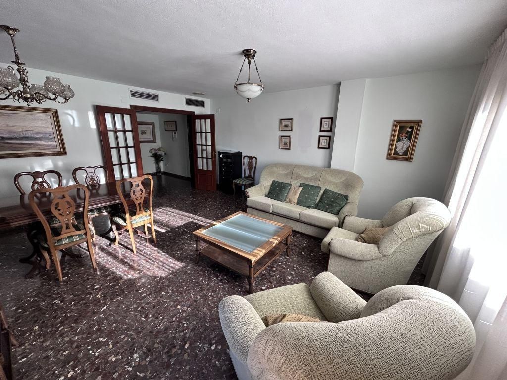 Living room of Flat to rent in  Valencia Capital  with Balcony
