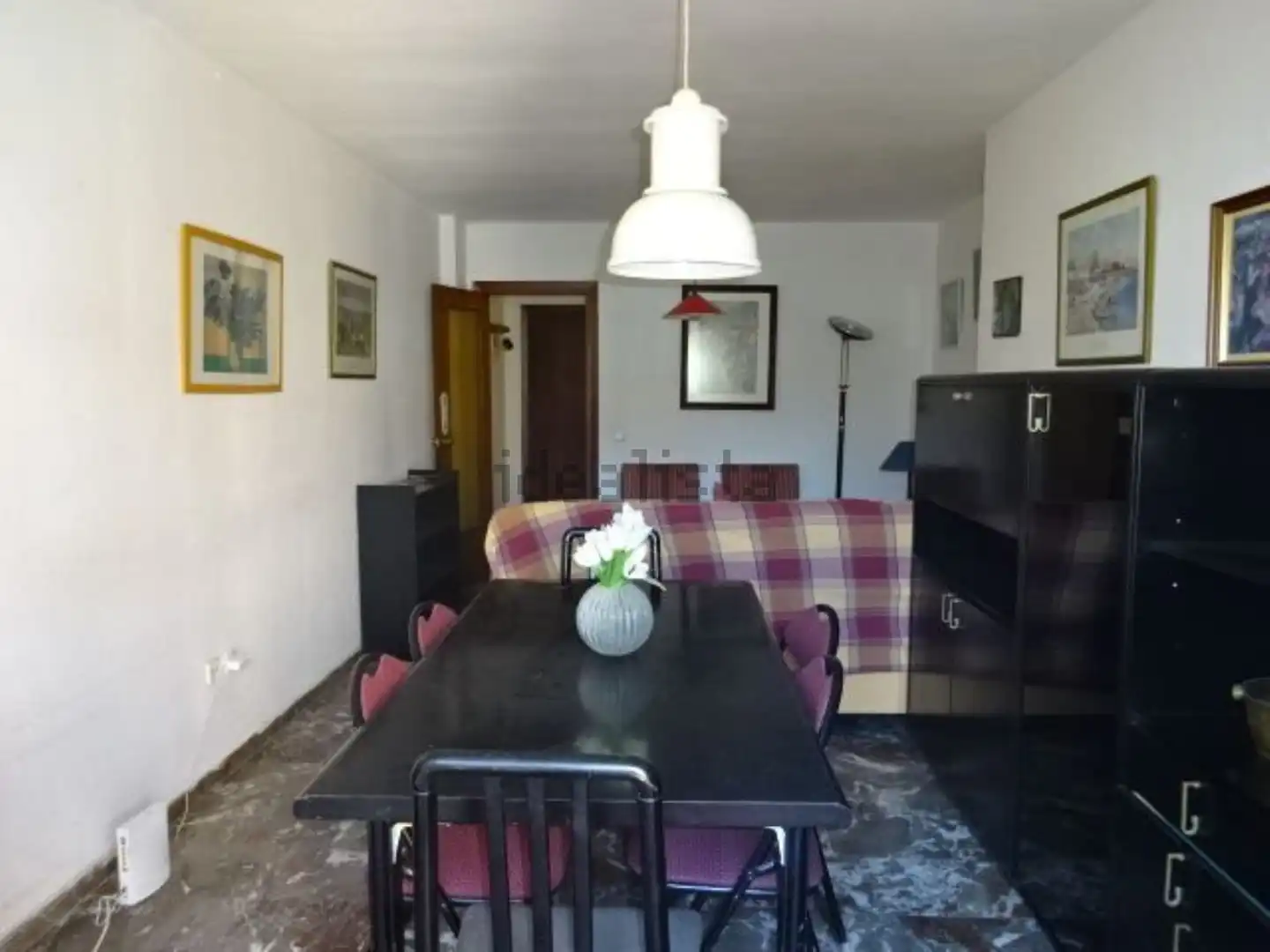Dining room of Flat for rent in Sevilla  with Air Conditioner, Terrace and Furnished