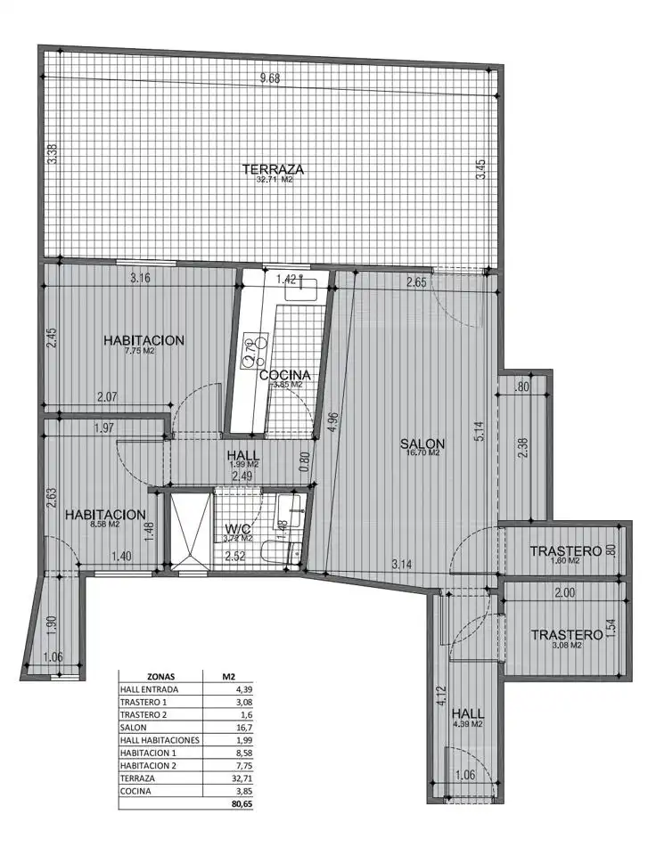 Penthouse with lift for sale in De Ruiz Giménez, imagen 27