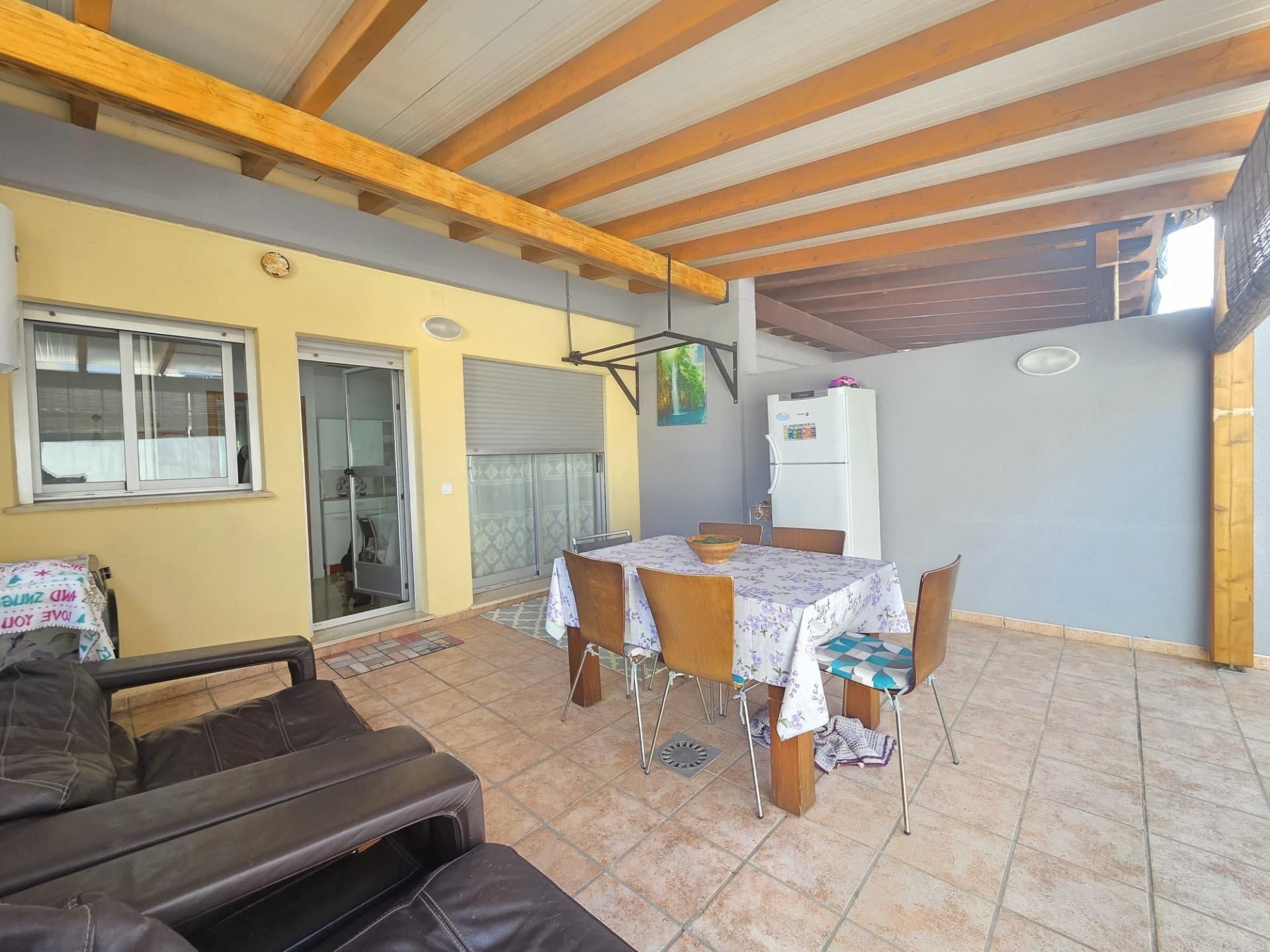 Cocina de Casa adosada en venta en Bellreguard con Aire acondicionado, Terraza y Trastero