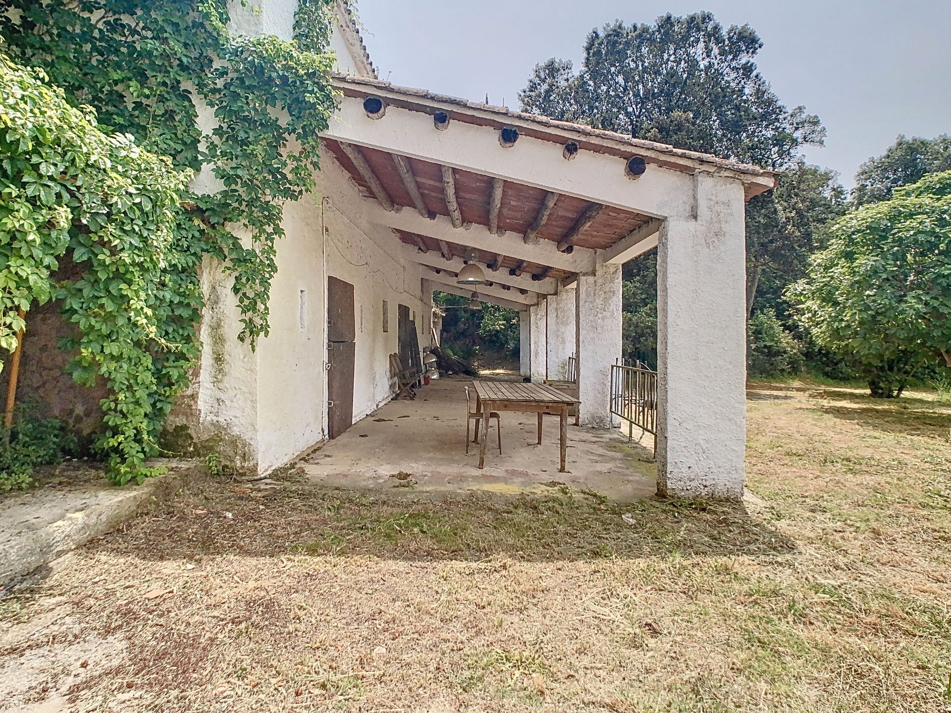 Exterior view of Country house for sale in Sant Cebrià de Vallalta  with Private garden
