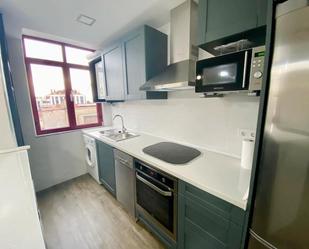 Kitchen of Apartment to rent in Gijón   with Heating, Parquet flooring and Furnished