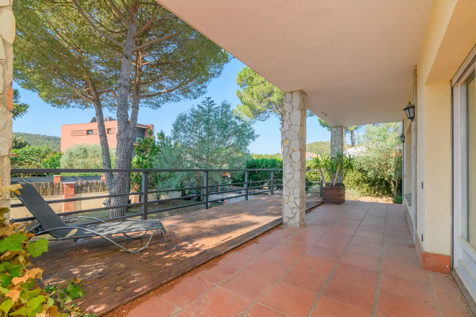 Terraza de Casa o chalet de alquiler en Begues con Calefacción, Jardín privado y Terraza