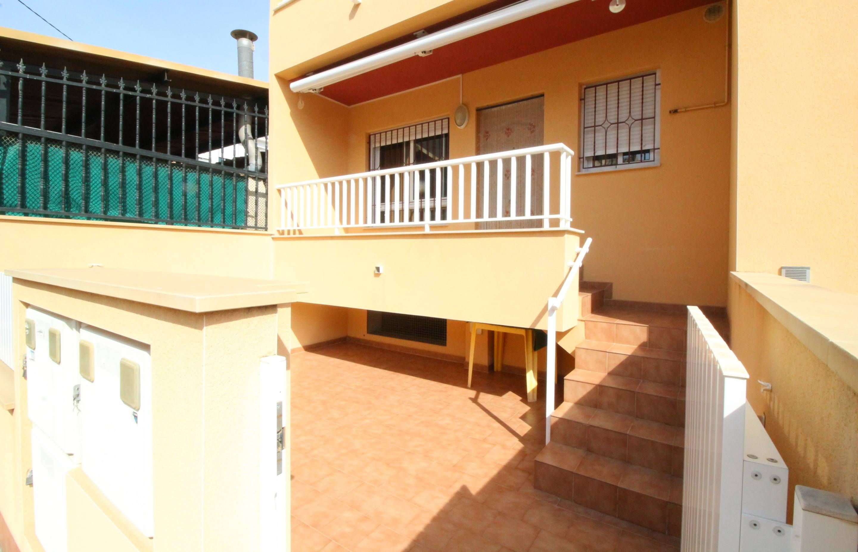 Balcony of Planta baja for sale in San Pedro del Pinatar  with Air Conditioner, Heating and Private garden