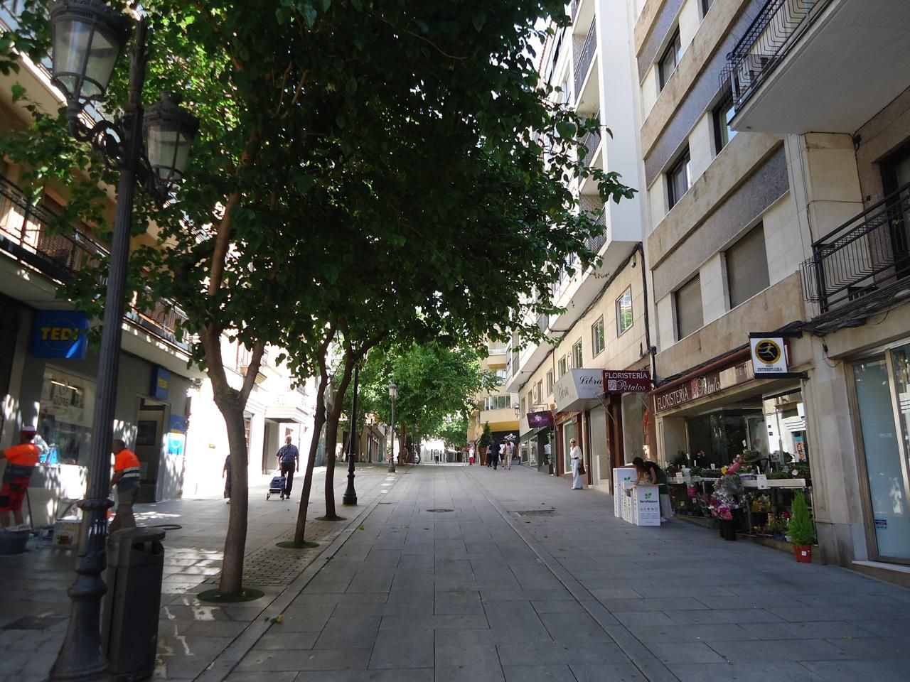 Exterior view of Flat to rent in Salamanca Capital  with Furnished