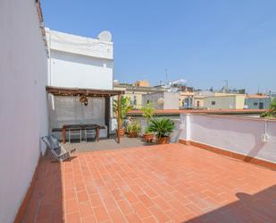 Terrace of Flat to rent in  Barcelona Capital  with Air Conditioner, Heating and Parquet flooring