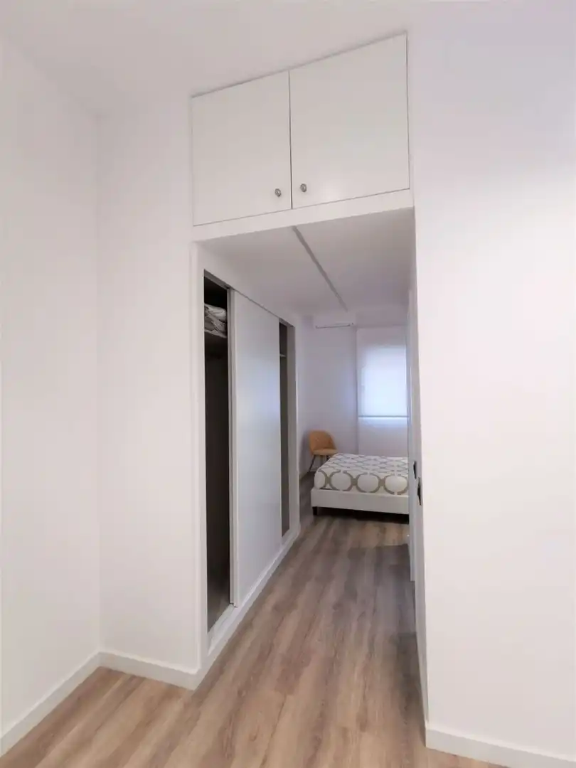 Schlafzimmer von Wohnungen zur Miete in Madrid mit Klimaanlage