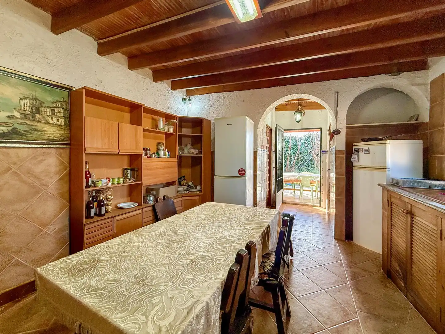 Küche von Country house zum Verkauf in Sant Joan de Moró mit Privatgarten