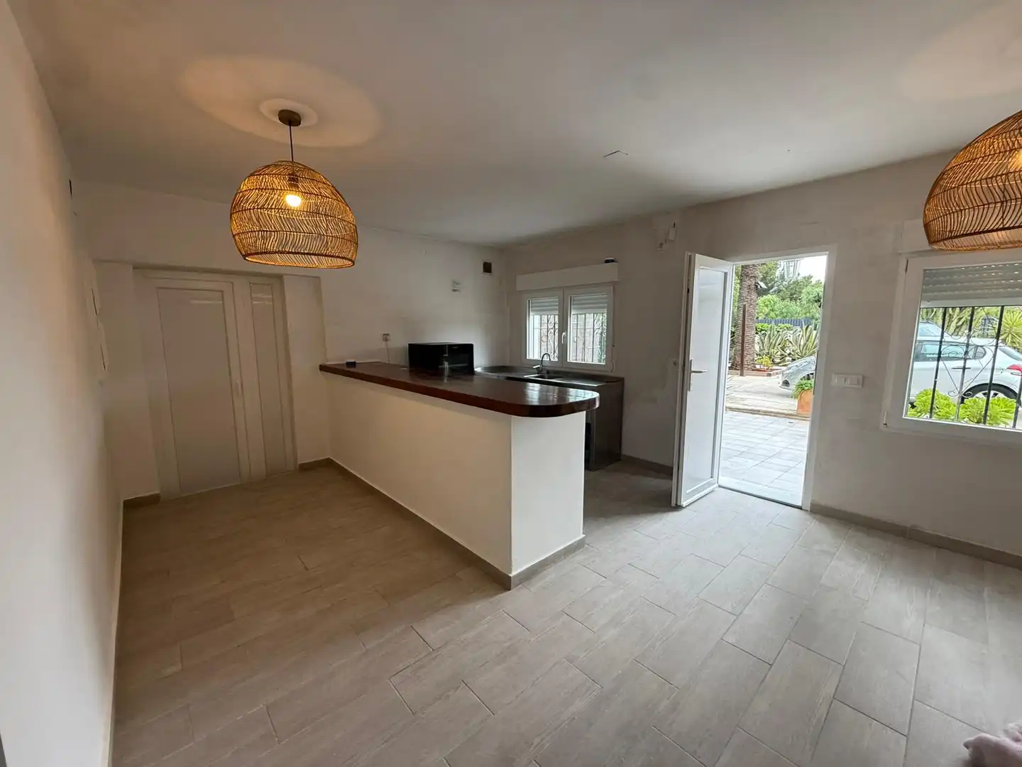 Cocina de Casa o chalet en venta en Dénia con Aire acondicionado, Jardín privado y Terraza