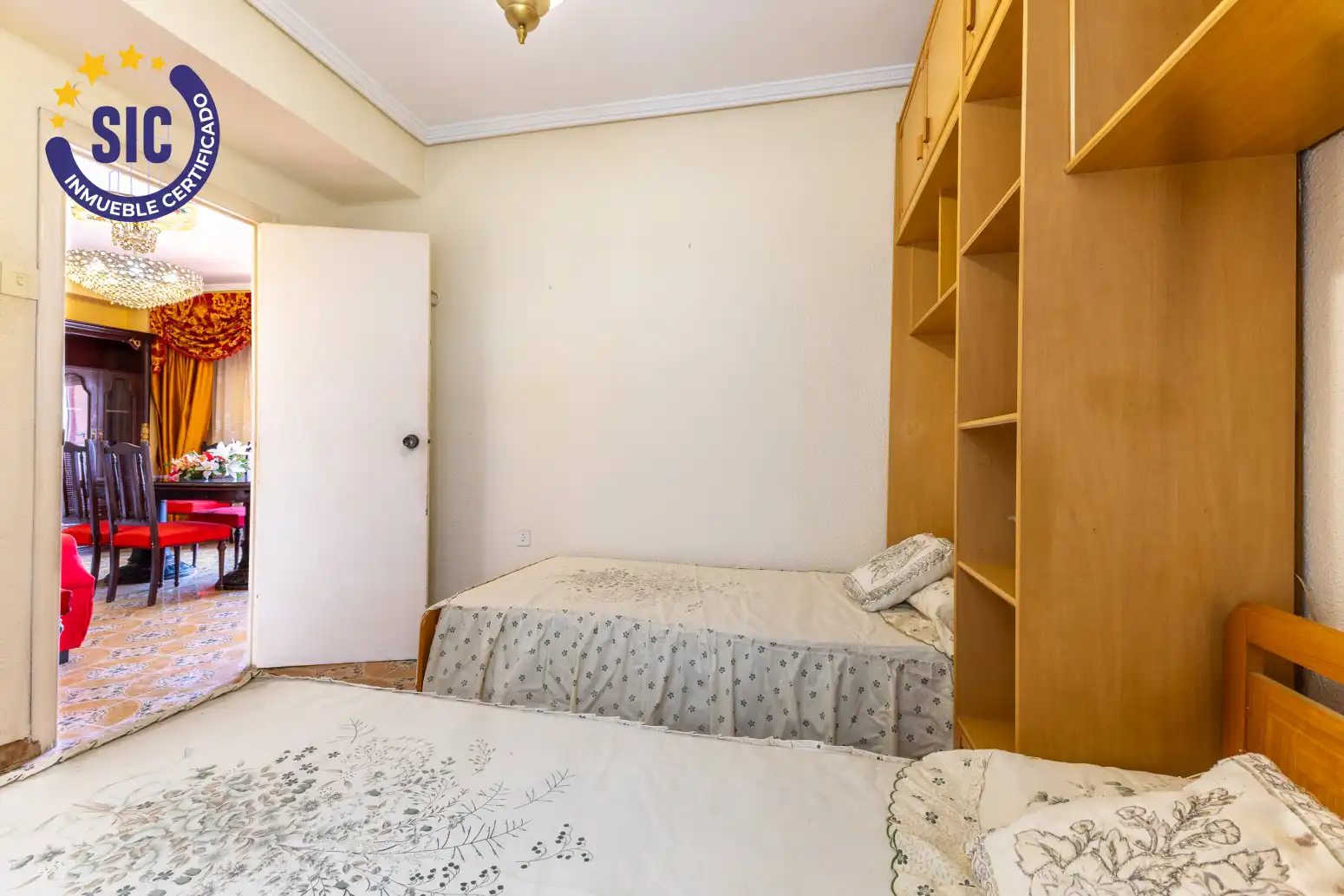 Schlafzimmer von Wohnung zum Verkauf in Sagunto / Sagunt mit Balkon