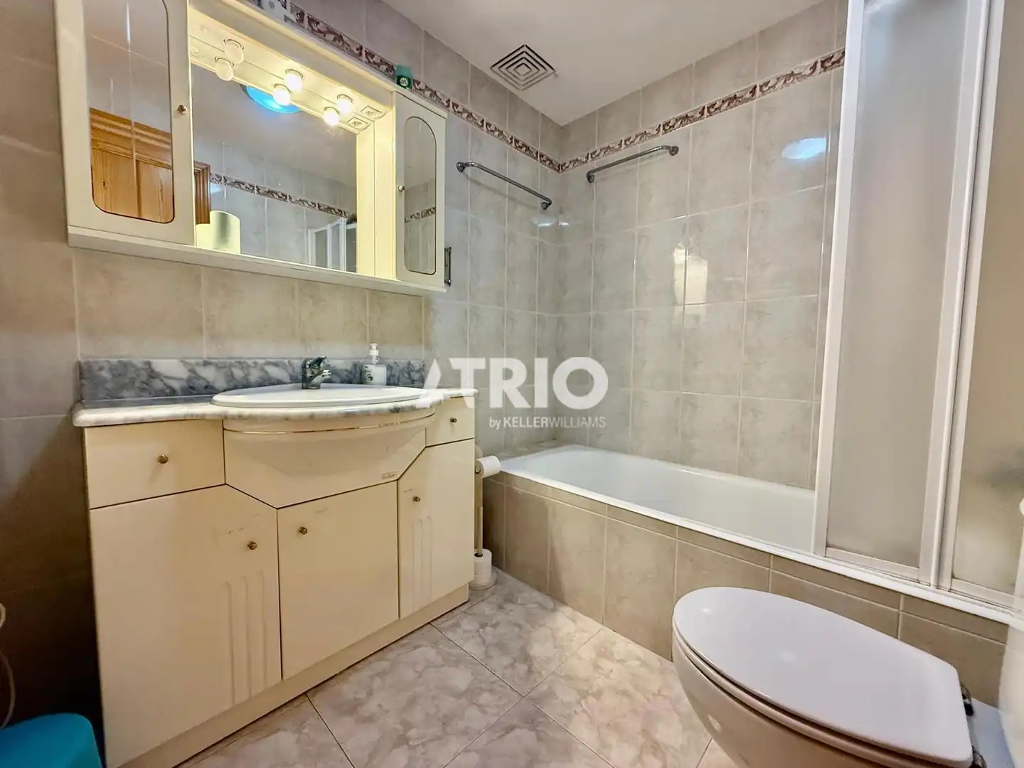 Badezimmer von Wohnung zum Verkauf in Santa Margalida mit Klimaanlage, Privatgarten und Terrasse