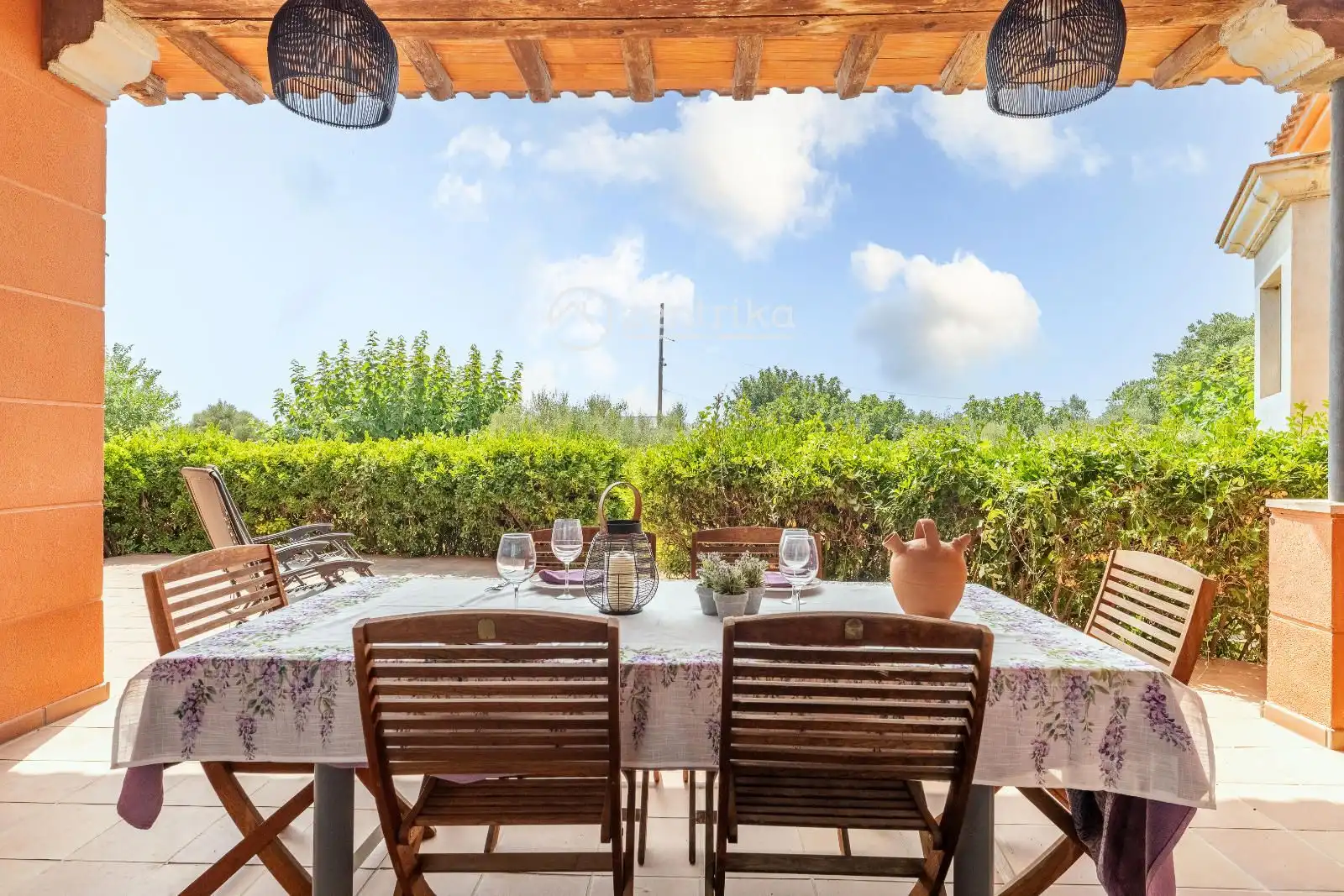Terrassa de Casa o xalet en venda en Les Borges del Camp amb Aire condicionat, Calefacció i Terrassa