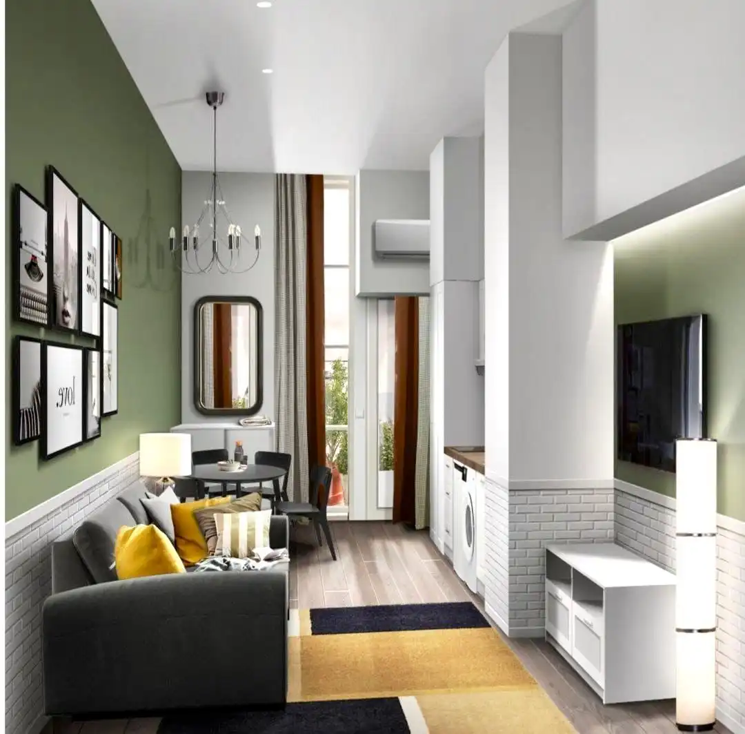 Sala de estar de Loft en venta en Valencia con Aire acondicionado, Calefacción y Amueblado