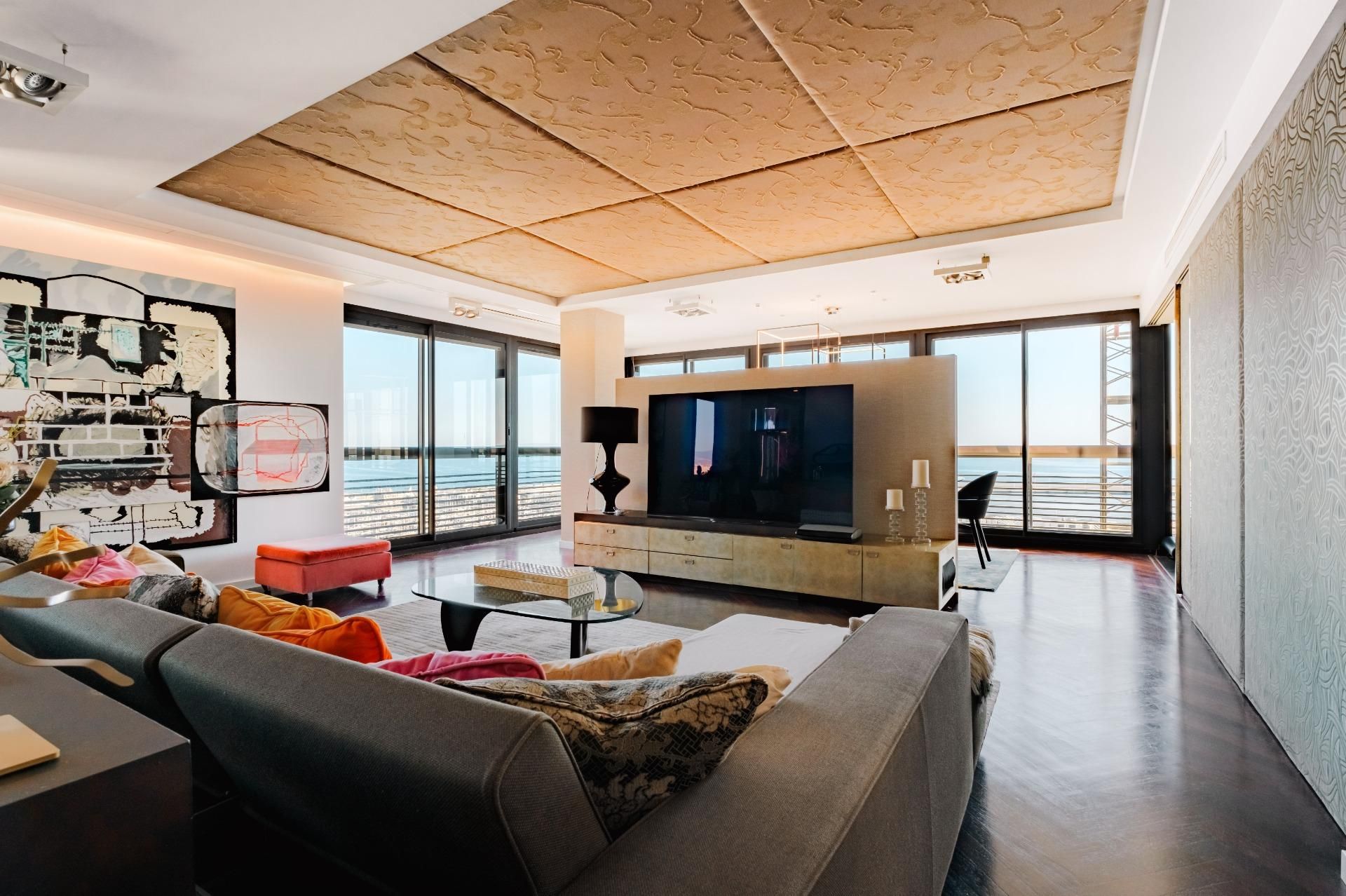 Living room of Flat for sale in Alicante / Alacant  with Air Conditioner, Heating and Terrace