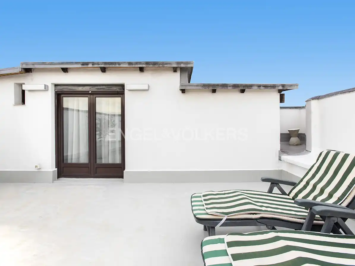 Terraza de Ático en venta en Gijón  con Calefacción, Parquet y Terraza