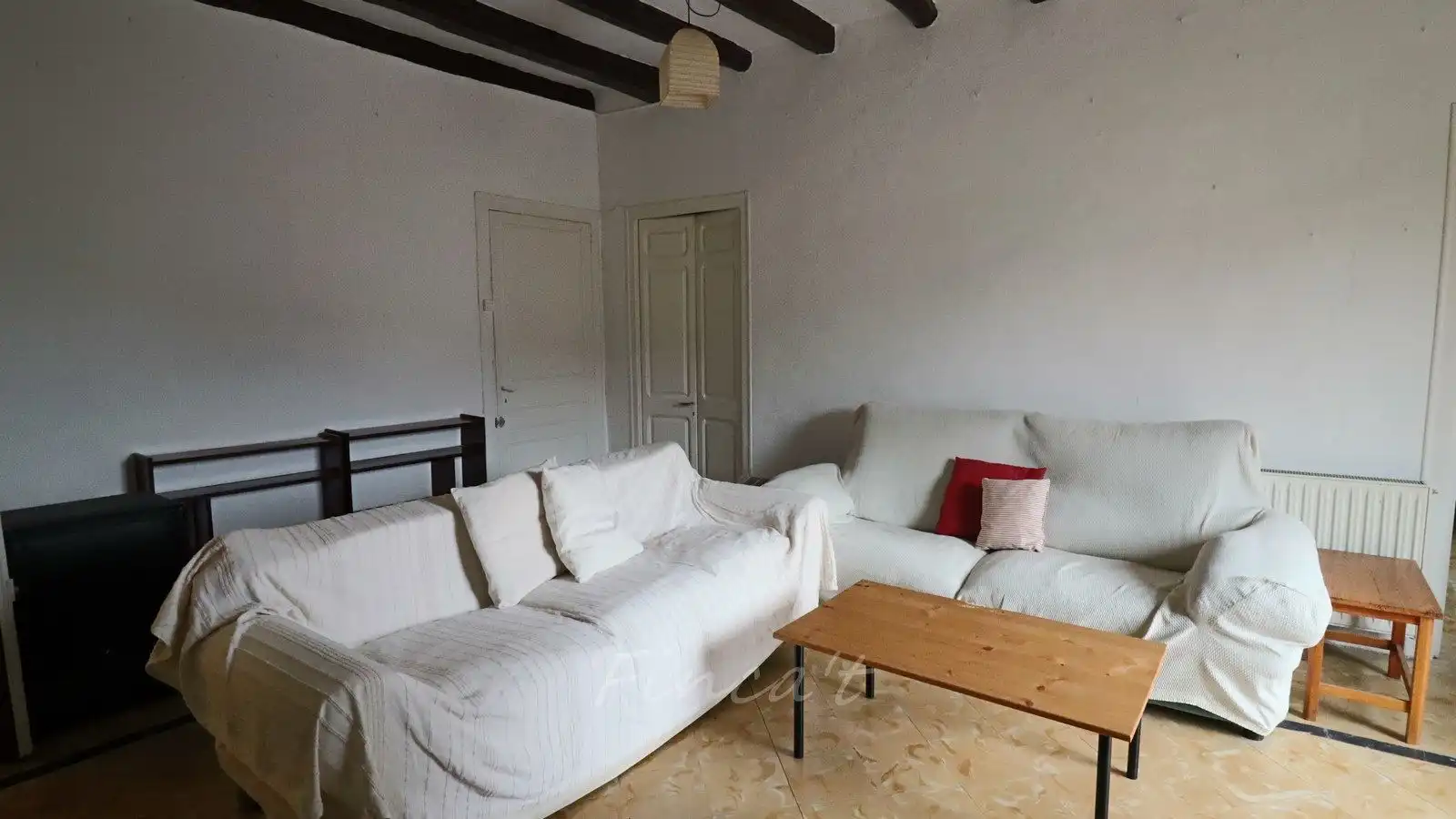 Sala d'estar de Casa adosada en venda en Monistrol de Calders amb Calefacció, Terrassa i Traster