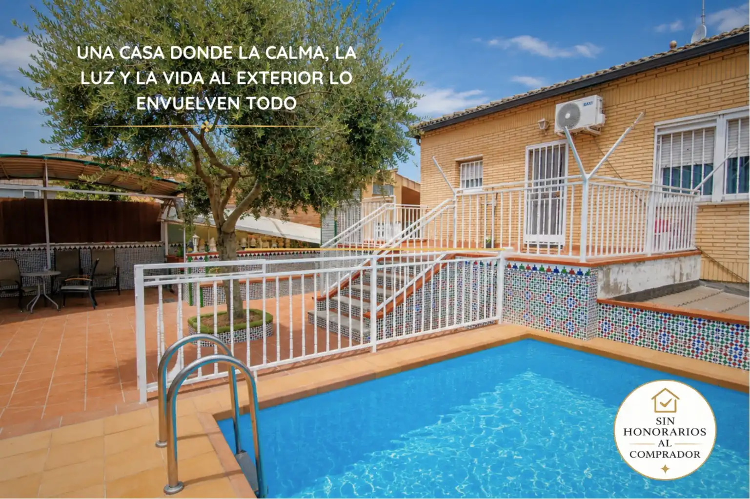 Schwimmbecken von Haus oder Chalet zum Verkauf in Terrassa mit Heizung und Schwimmbad