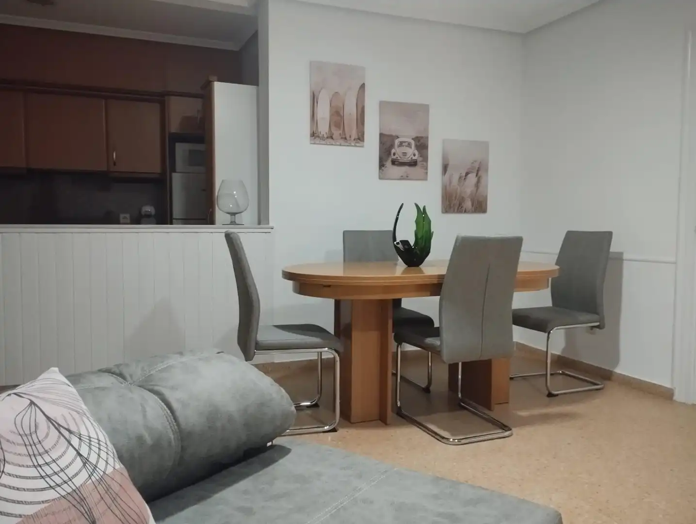 Esszimmer von Wohnung zur Miete in El Campello mit Privatgarten, Terrasse und Möbliert