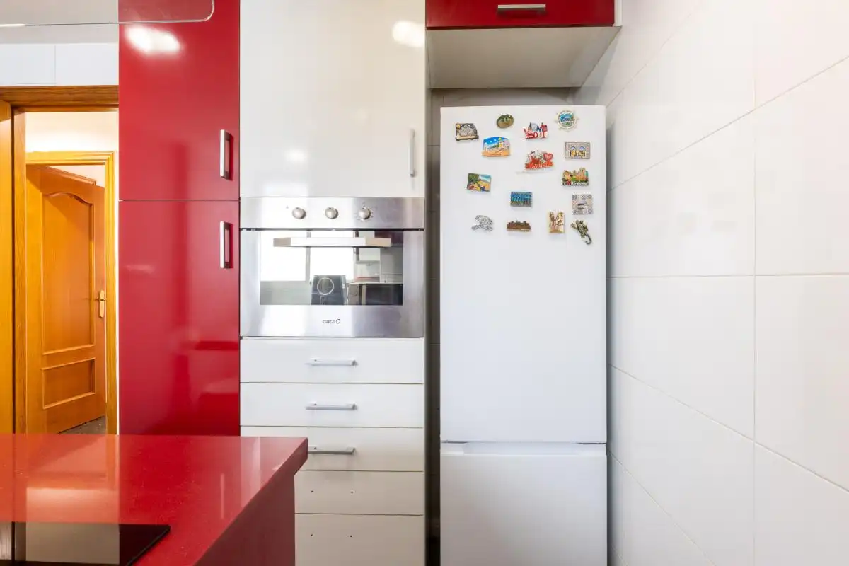 Kitchen of Flat for sale in Valencia  with Air Conditioner, Heating and Private garden
