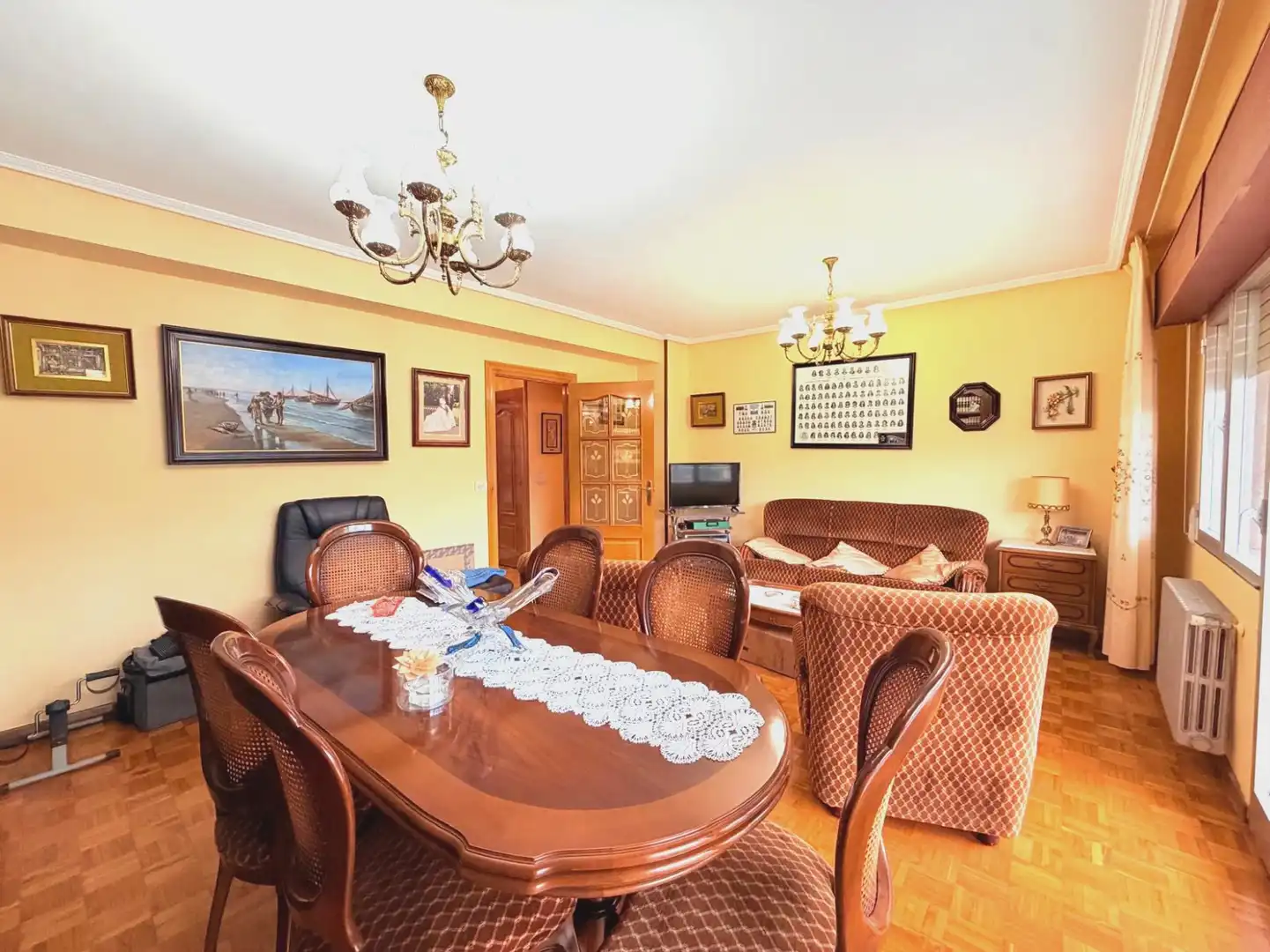 Dining room of Flat for sale in La Magdalena