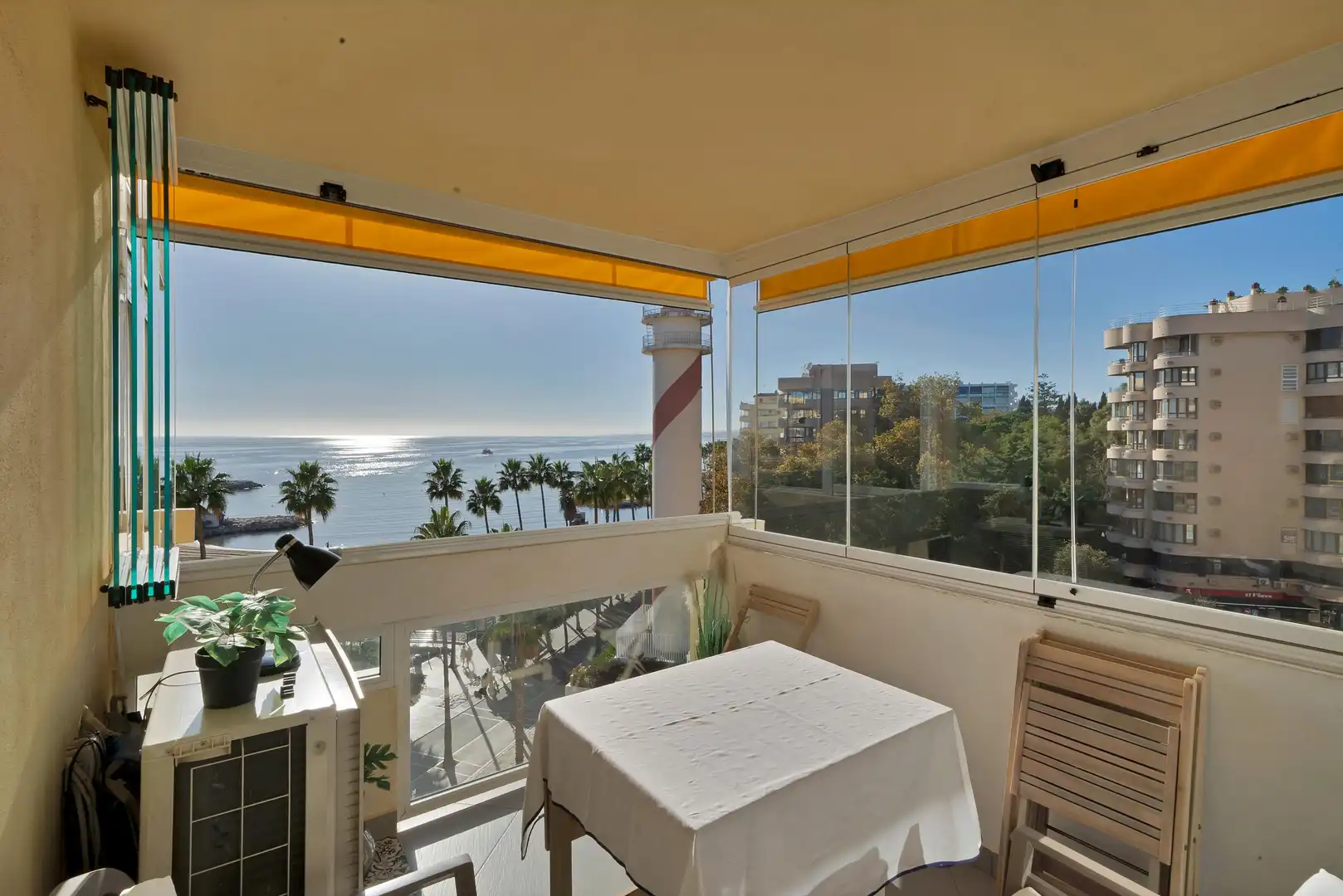 Terraza de Apartamento en venta en Marbella con Calefacción, Terraza y Piscina comunitaria