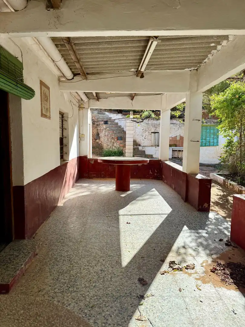 Terrasse von Country house zum Verkauf in Biar mit Privatgarten, Abstellraum und Schwimmbad