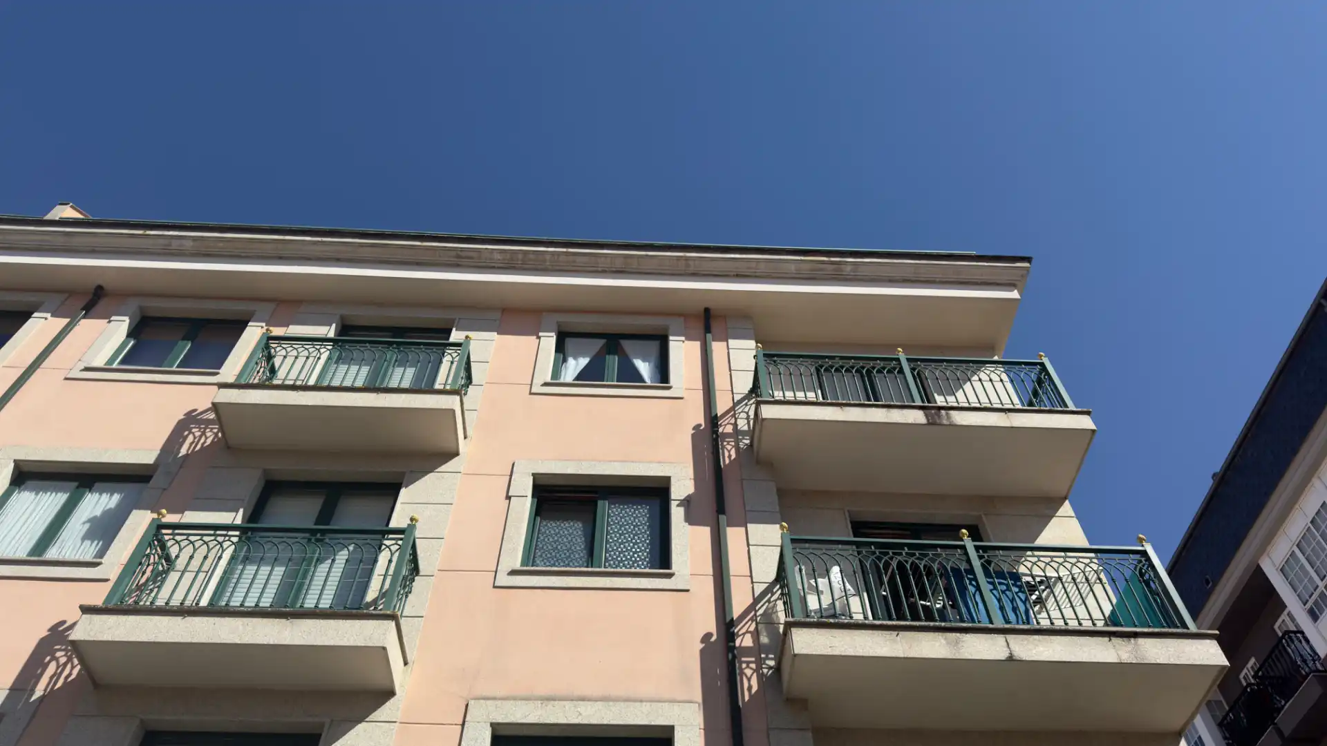 Exterior view of Attic for sale in Ares  with Parquet flooring, Terrace and Furnished