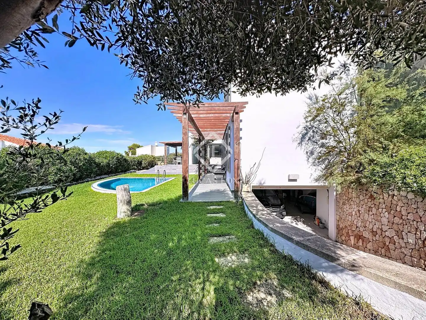 Jardí de Casa o xalet en venda en Maó - Mahón amb Aire condicionat, Calefacció i Jardí privat