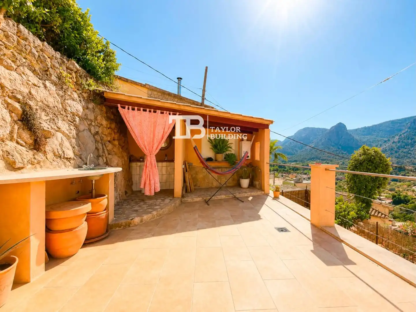 Terrassa de Casa o xalet en venda en Bunyola amb Calefacció, Jardí privat i Terrassa
