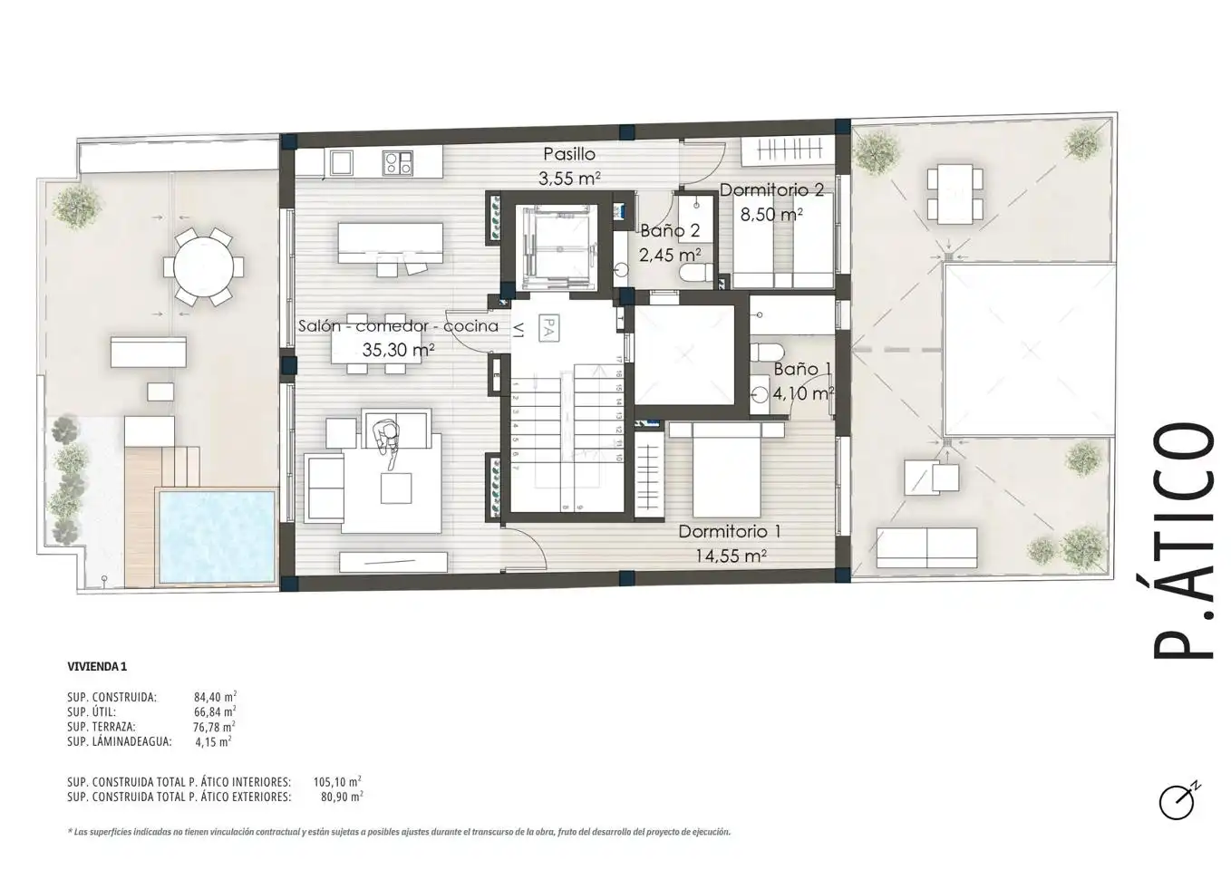 Piso en venta en Santa Pola con Aire acondicionado y Terraza