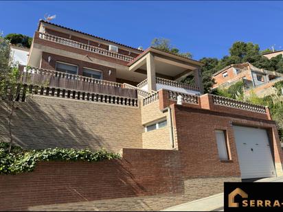 Exterior view of House or chalet for sale in Palafolls  with Terrace, Swimming Pool and Balcony