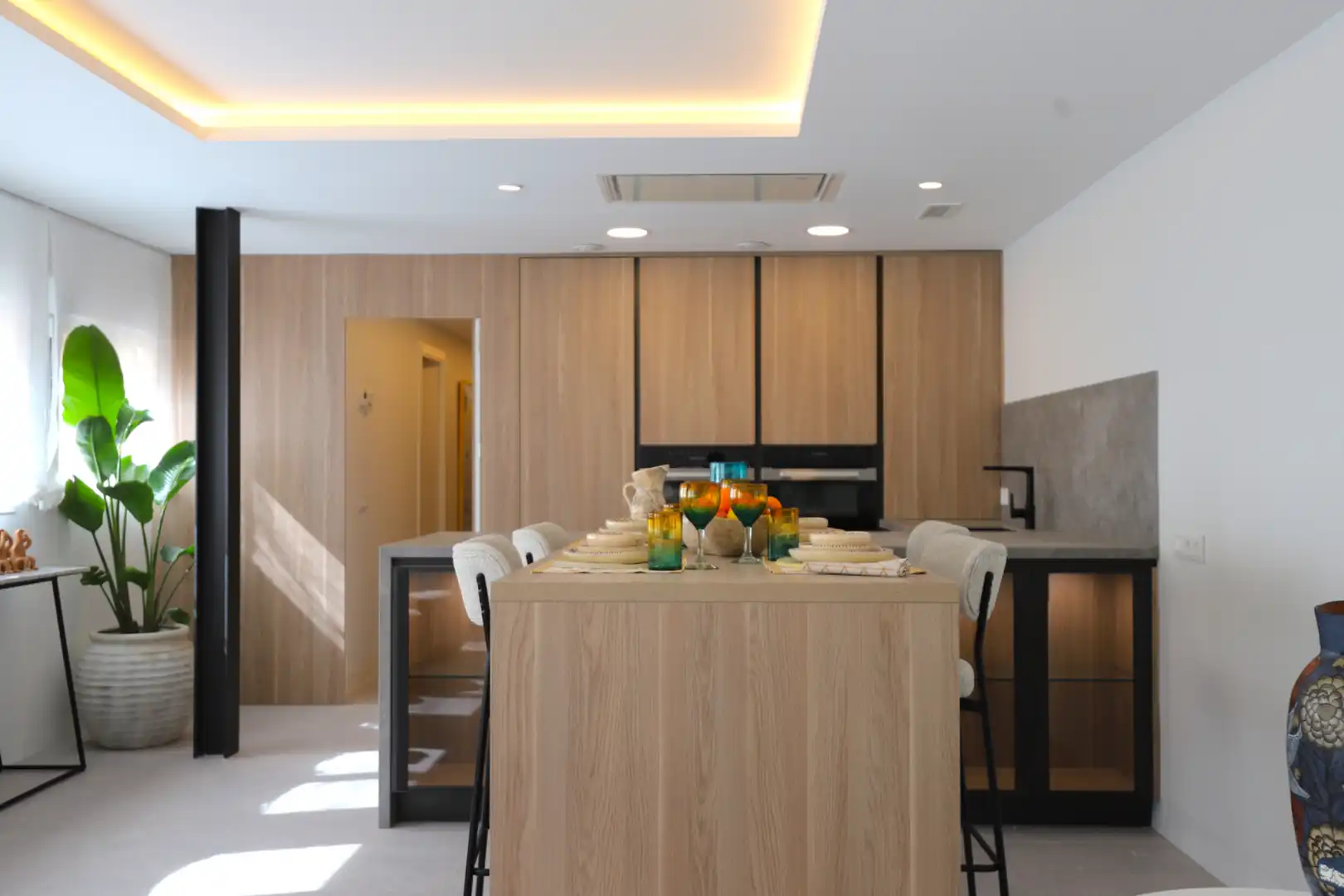 Kitchen of Houses for sale in Madrid  with Air Conditioner, Heating and Parquet flooring