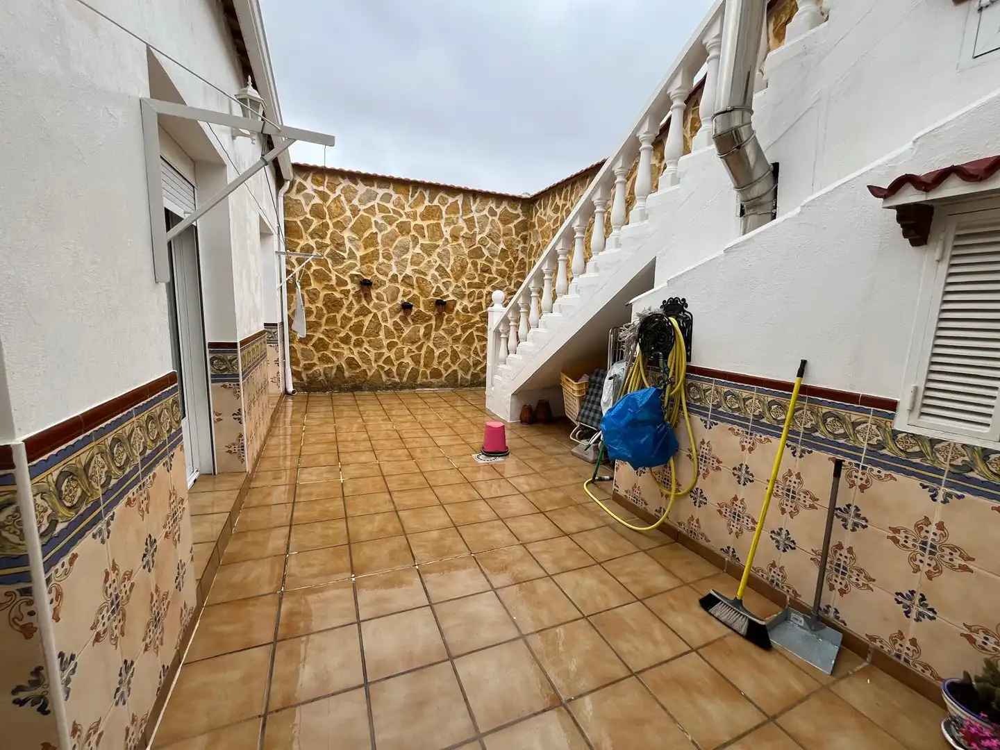 Terraza de Casa o chalet en venta en Arenas de San Juan  con Aire acondicionado, Calefacción y Terraza