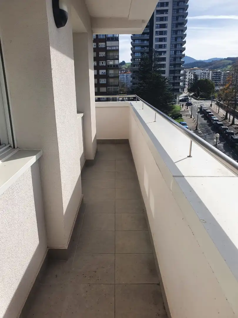 Balcony of Flat for sale in Lasarte-Oria  with Heating, Parquet flooring and Storage room