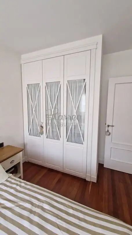 Dormitori de Casa adosada en venda en Sopela amb Calefacció, Jardí privat i Terrassa