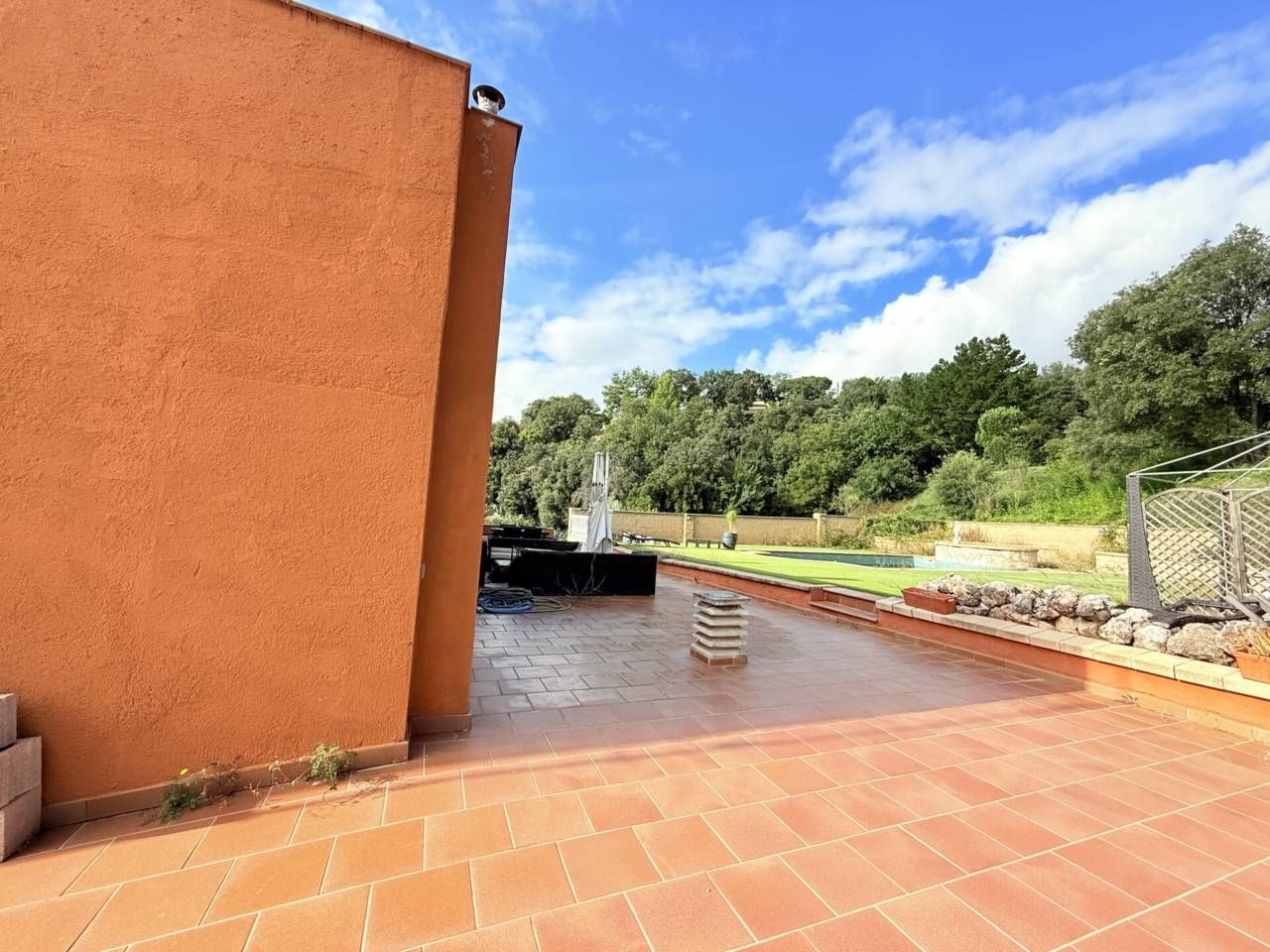 Terrassa de Casa o xalet en venda en Riells i Viabrea amb Aire condicionat, Calefacció i Jardí privat