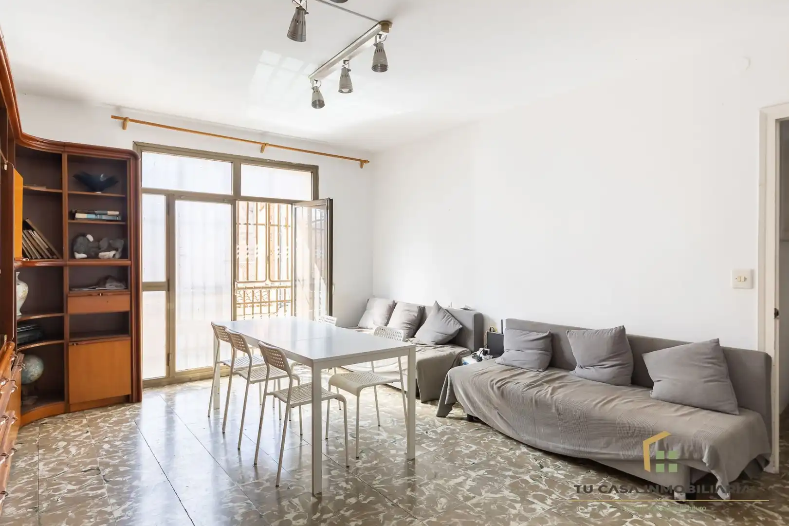 Sala de estar de Casa o chalet en venta en Badalona con Calefacción y Terraza