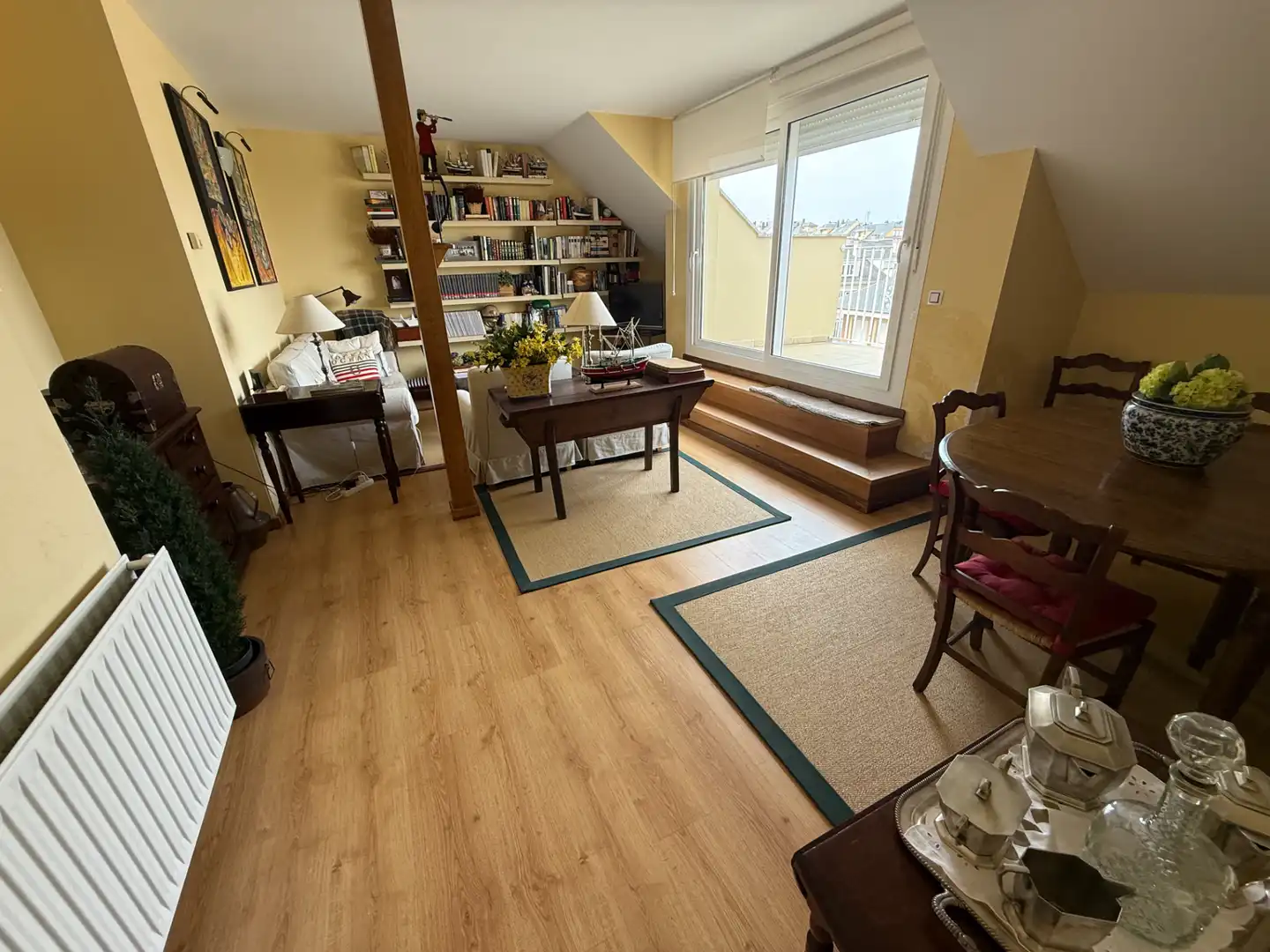 Living room of Attic for sale in Navia  with Heating, Parquet flooring and Terrace