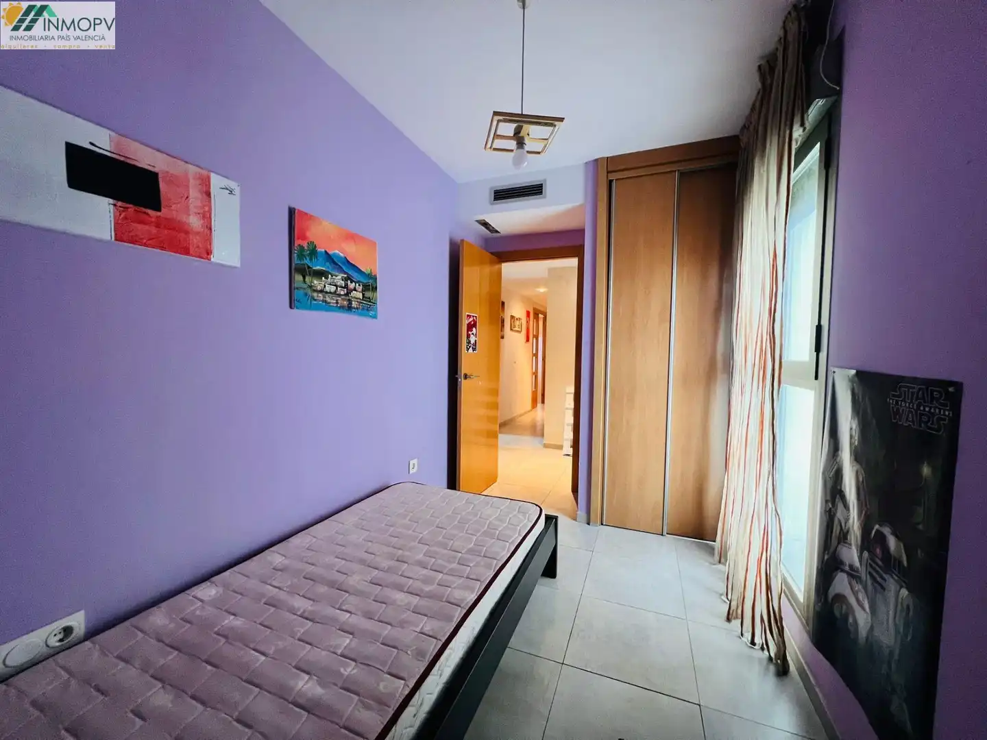Bedroom of Flat for sale in Vinaròs  with Air Conditioner, Heating and Furnished