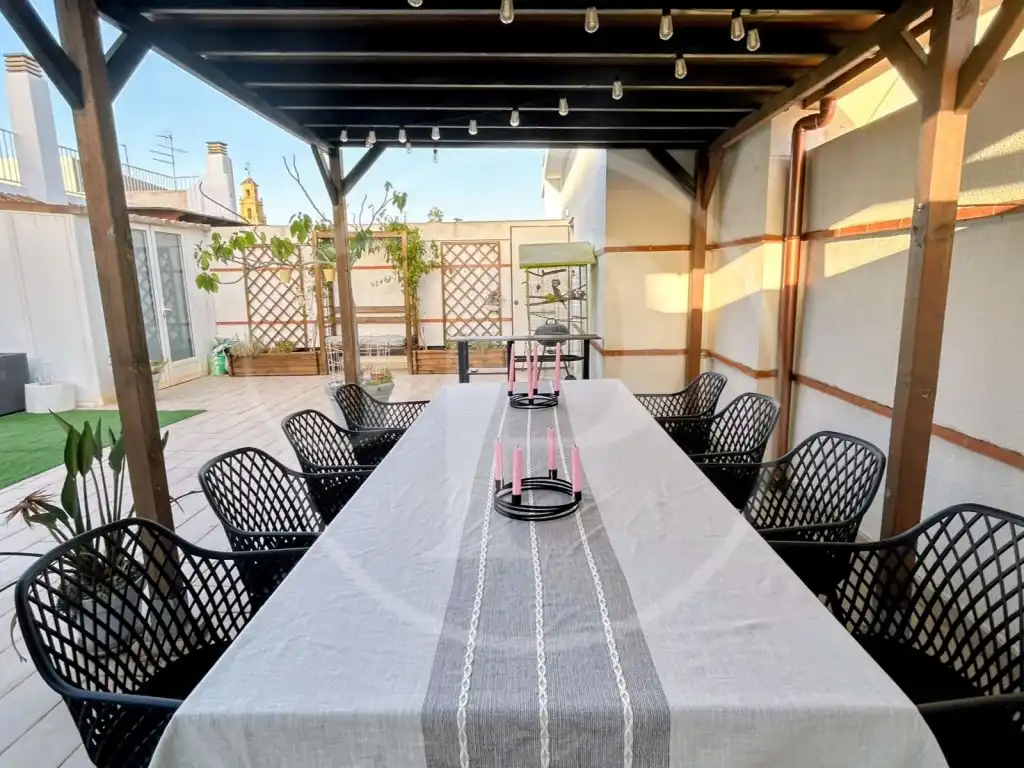 Terraza de Ático en venta en Albal con Aire acondicionado, Jardín privado y Terraza
