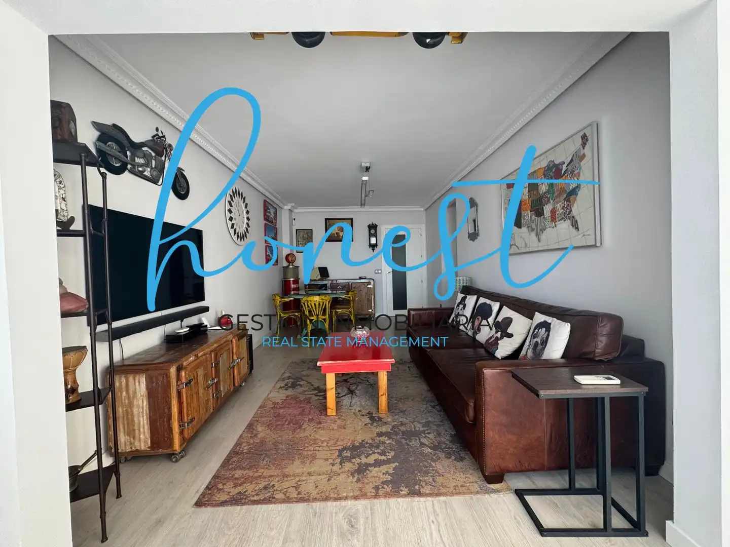 Sala de estar de Piso en venta en Torremolinos con Aire acondicionado, Terraza y Amueblado