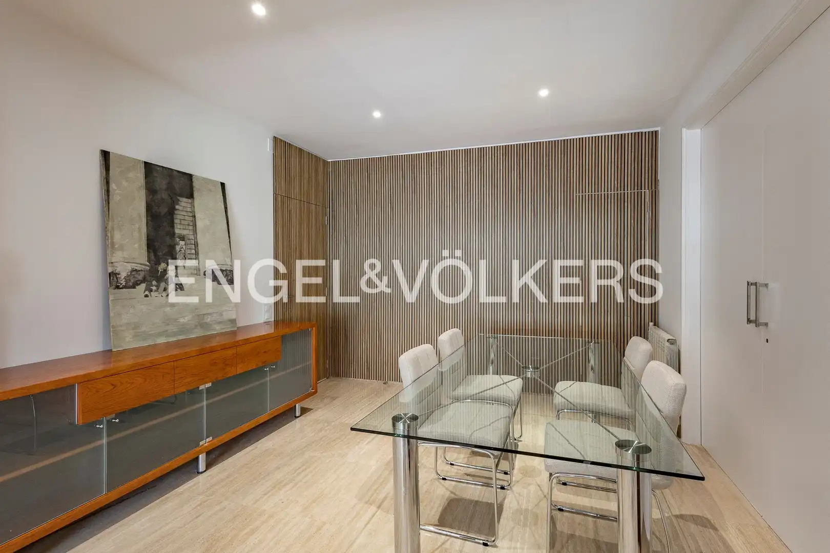 Esszimmer von Wohnung zur Miete in Barcelona mit Klimaanlage, Heizung und Terrasse