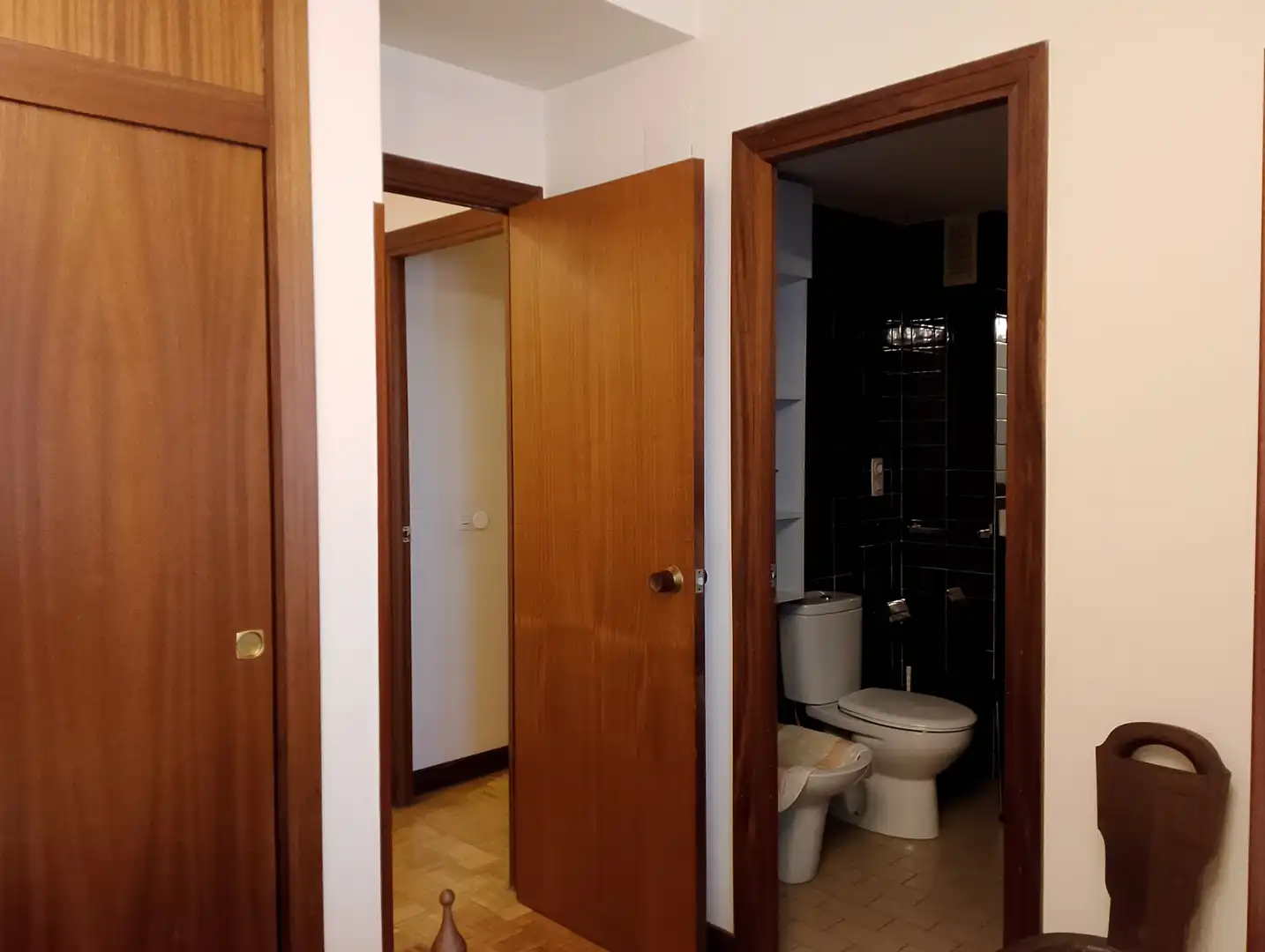 Badezimmer von Wohnung zur Miete in Donostia - San Sebastián  mit Heizung, Terrasse und Möbliert