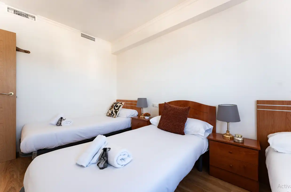 Bedroom of Flat for sale in Benalmádena  with Air Conditioner, Heating and Furnished