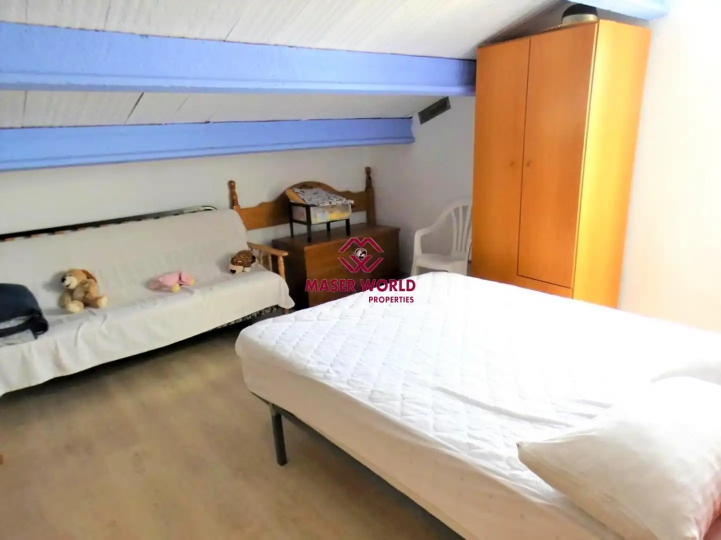 Dormitori de Àtic en venda en Mazarrón amb Aire condicionat, Parquet i Terrassa