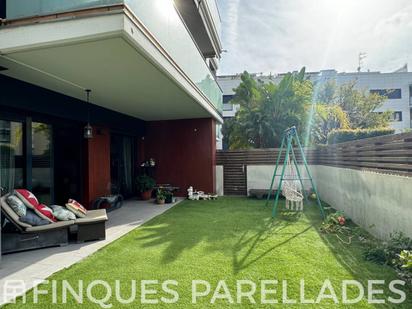 Terrace of Flat for sale in Sitges  with Air Conditioner, Heating and Private garden