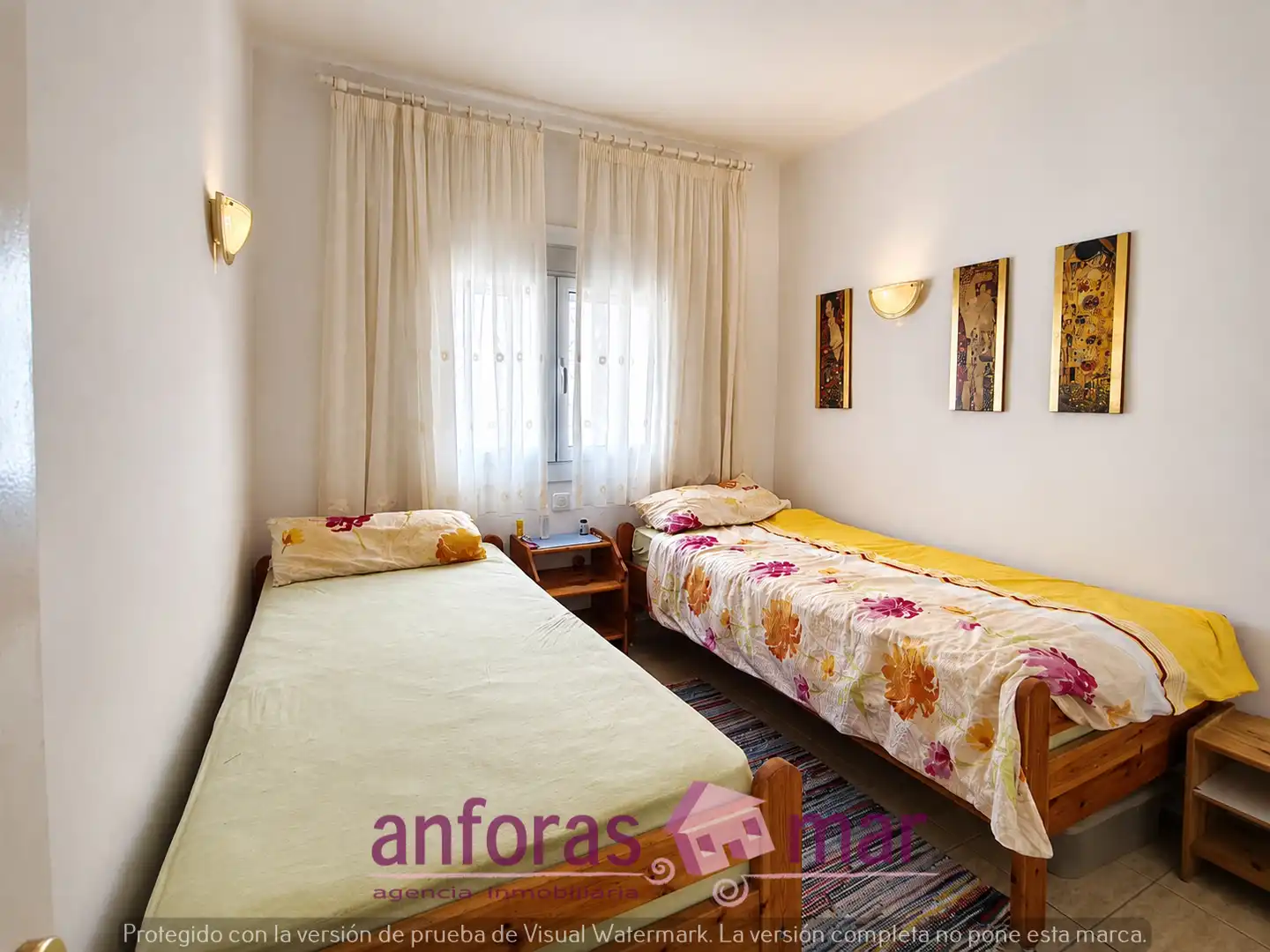 Schlafzimmer von Haus oder Chalet zum Verkauf in Torredembarra mit Klimaanlage, Heizung und Privatgarten